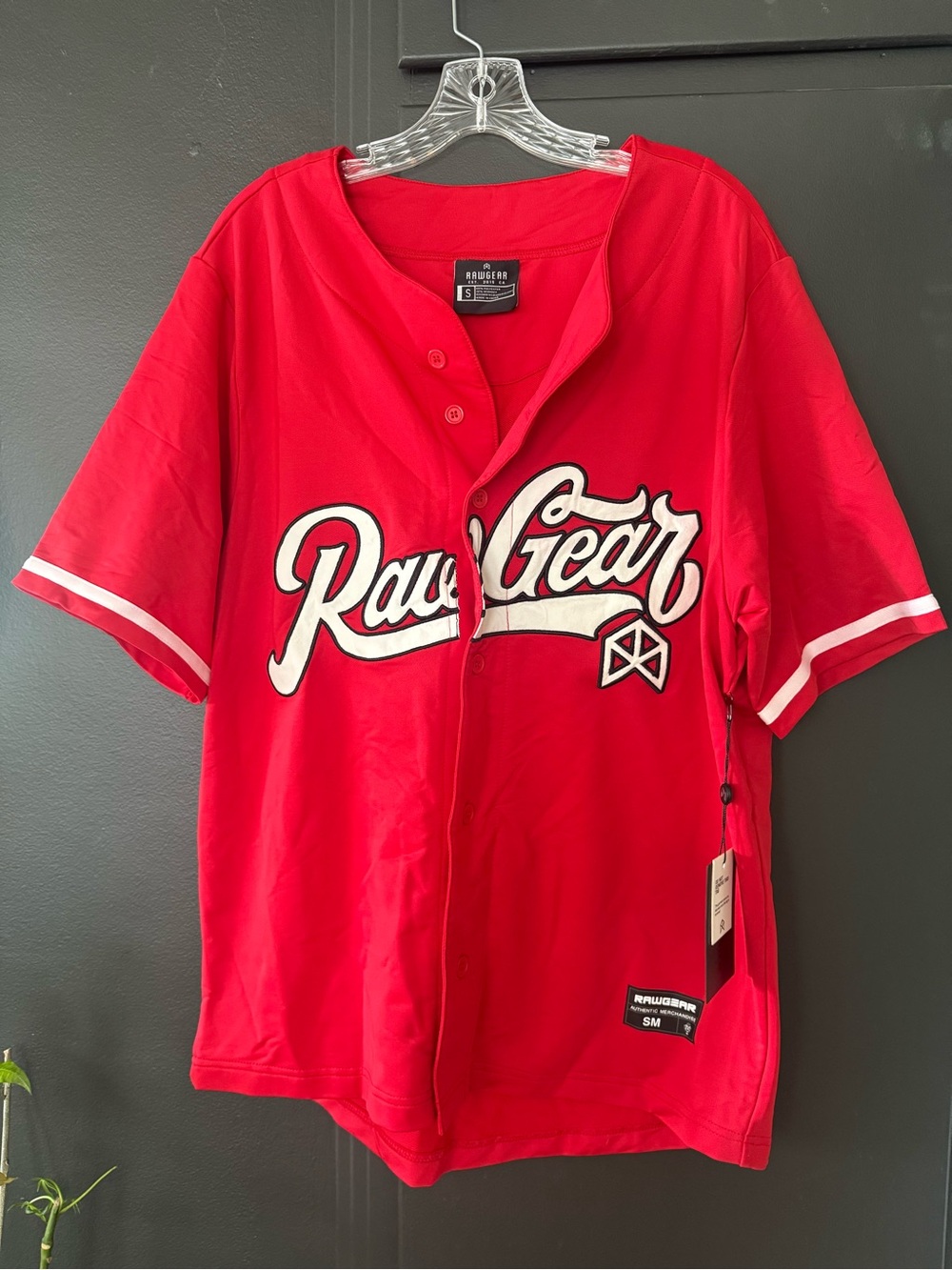 Rawgear baseball jersey